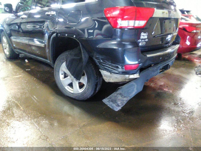2012 JEEP GRAND CHEROKEE OVERLAND VIN: 1C4RJFCT2CC341917