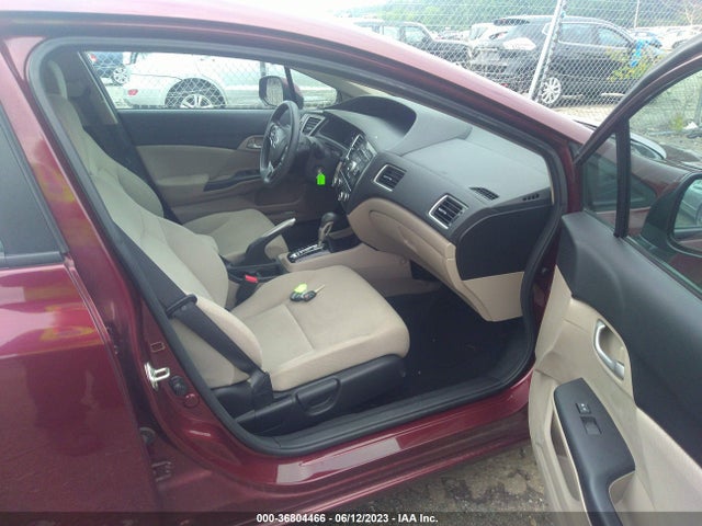 2013 HONDA CIVIC SDN LX VIN: 2HGFB2F58DH596027