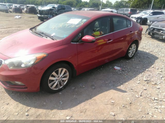 KNAFX4A82E5076554 KIA FORTE EX