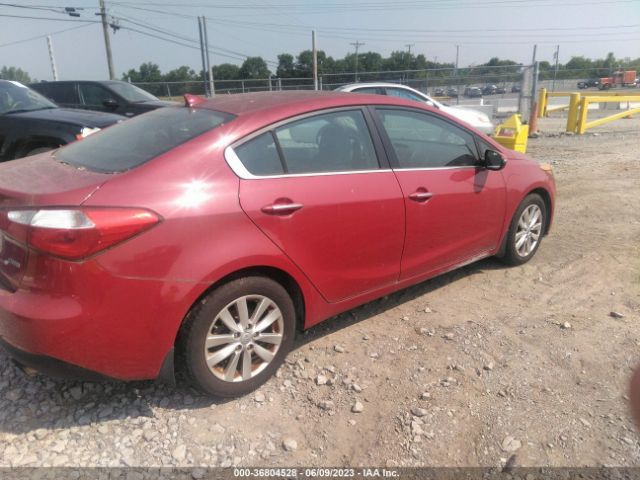 KNAFX4A82E5076554 KIA FORTE EX