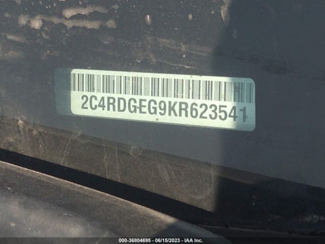 2C4RDGEG9KR623541 Dodge Grand Caravan Gt