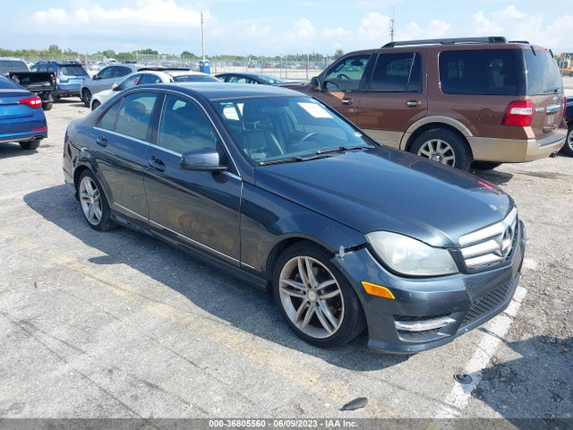 2013 MERCEDES-BENZ C-CLASS C250 VIN: WDDGF4HB9DR267610