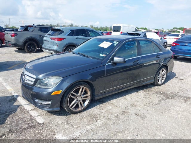 2013 MERCEDES-BENZ C-CLASS C250 VIN: WDDGF4HB9DR267610