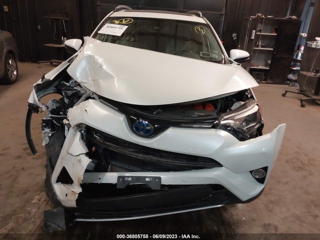 2018 TOYOTA RAV4 HYBRID LIMITED VIN: JTMDJREV8JD235490