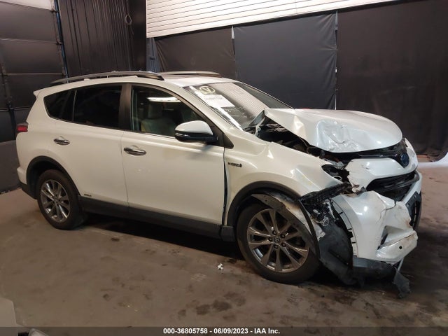 2018 TOYOTA RAV4 HYBRID LIMITED VIN: JTMDJREV8JD235490