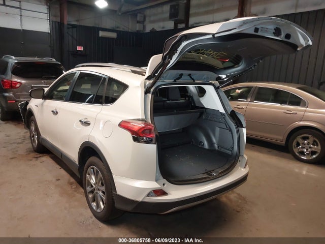 2018 TOYOTA RAV4 HYBRID LIMITED VIN: JTMDJREV8JD235490