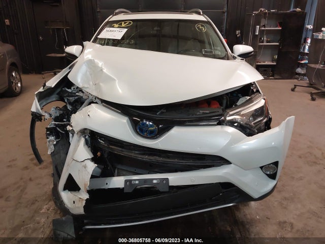 2018 TOYOTA RAV4 HYBRID LIMITED VIN: JTMDJREV8JD235490