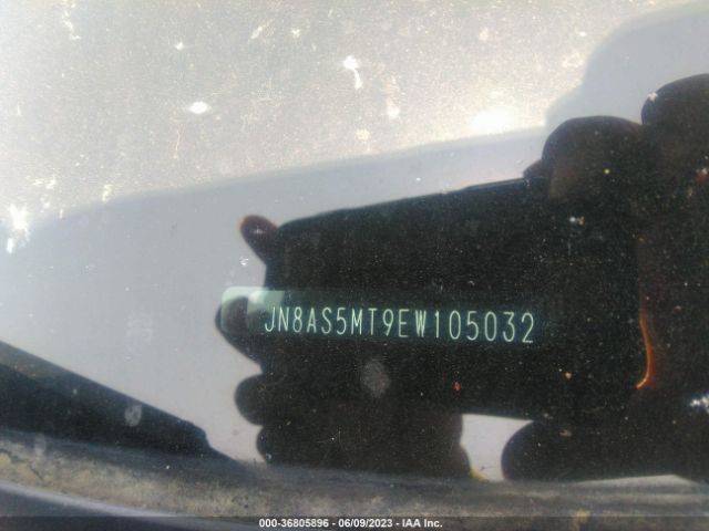 JN8AS5MT9EW105032 Nissan Rogue Select S