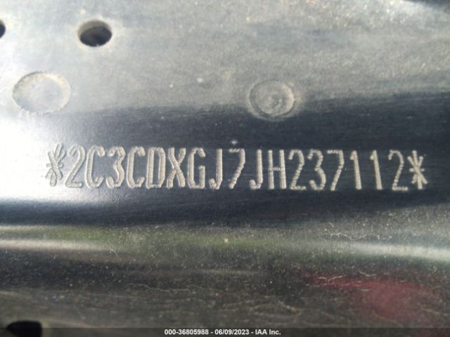 2C3CDXGJ7JH237112 Dodge Charger R/t Scat Pack