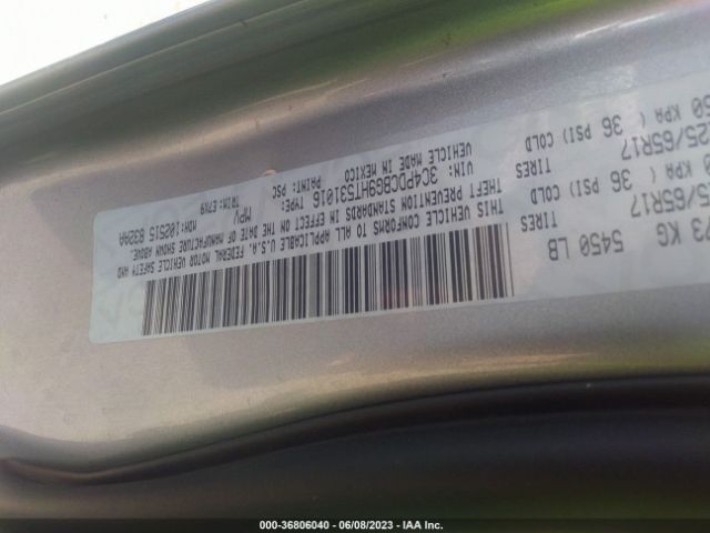 3C4PDCBG9HT531016 Dodge Journey Sxt