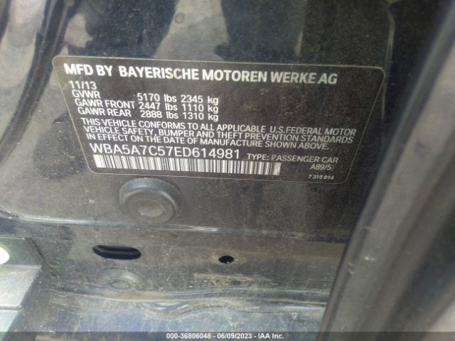 WBA5A7C57ED614981 BMW 5 Series 528i Xdrive