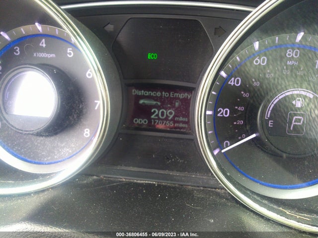 2013 HYUNDAI SONATA LIMITED PZEV VIN: 5NPEC4AC8DH552044