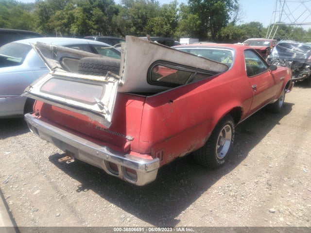 1976 CHEV EL CAMINO VIN: 00001D80V6D536793