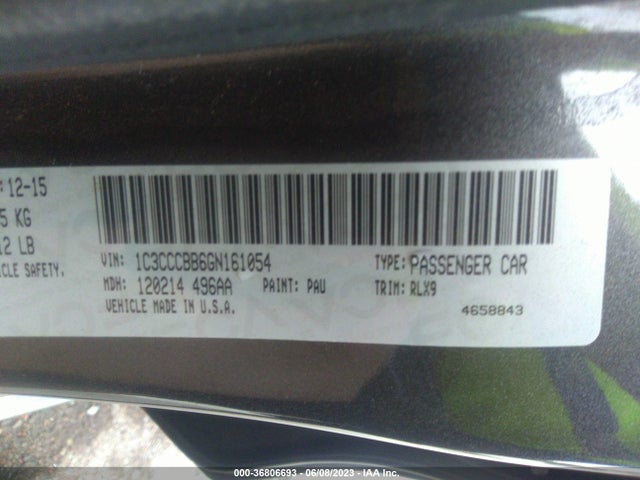 Chrysler 200 S 2016 1C3CCCBB6GN161054 Image 9