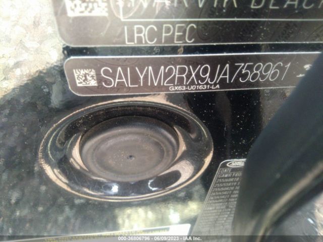 SALYM2RX9JA758961 Land Rover Range Rover Velar R-dynamic Hse