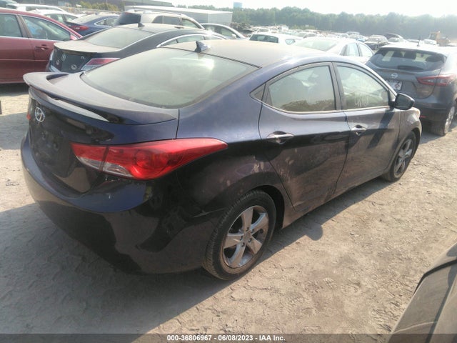 2013 HYUNDAI ELANTRA GLS VIN: 5NPDH4AE1DH315040