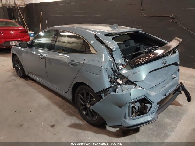 Honda CIVIC EX 2021 SHHFK7H61MU424945 Image 3