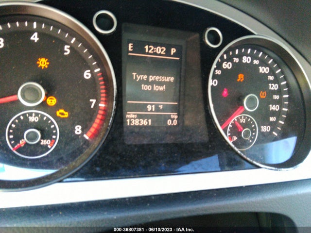 2009 VOLKSWAGEN CC SPORT VIN: WVWML73C19E556986