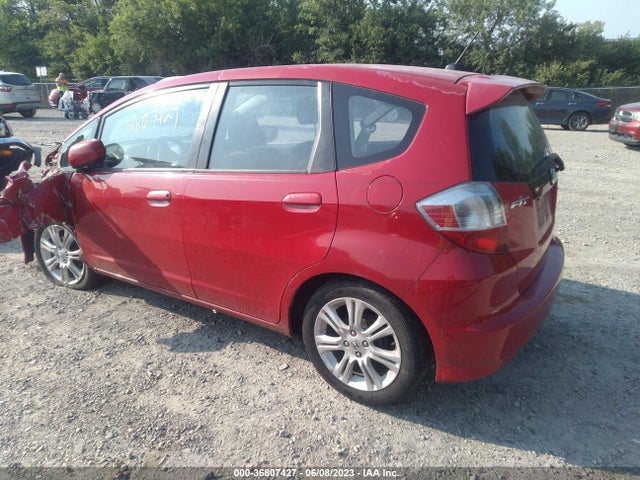 2010 HONDA FIT SPORT VIN: JHMGE8H45AC011287