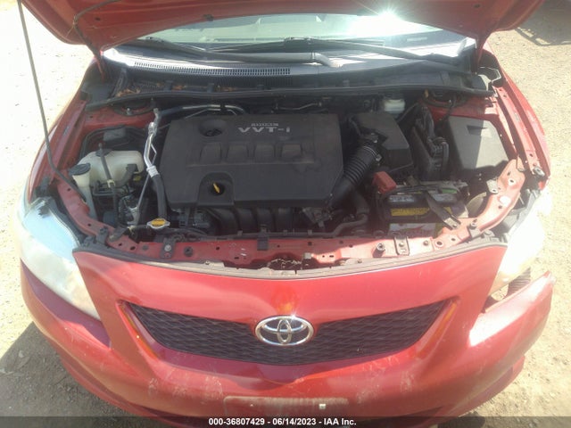 2009 TOYOTA COROLLA VIN: 2T1BU40E09C140245