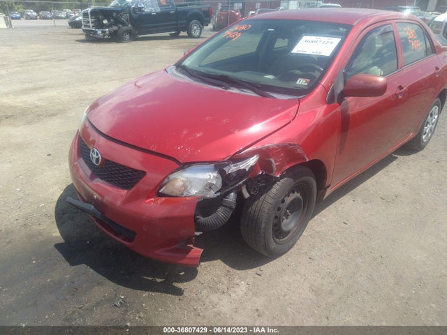 2009 TOYOTA COROLLA VIN: 2T1BU40E09C140245