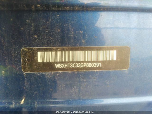 WBXHT3C33GP880391 BMW X1 Xdrive28i