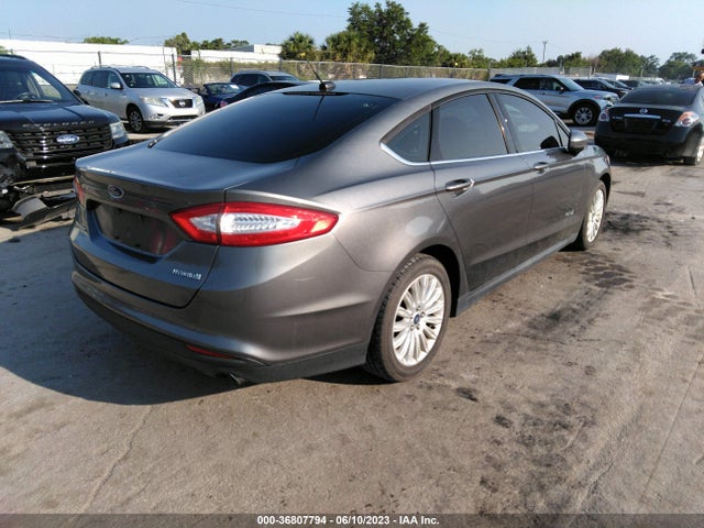 2014 FORD FUSION S HYBRID VIN: 3FA6P0UU5ER368044