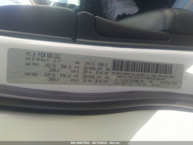 1C4RJFAG7JC273908 Jeep Grand Cherokee Altitude
