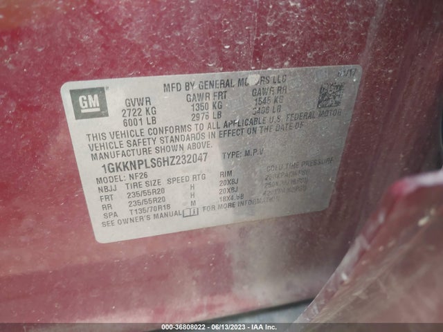 GMC Acadia Denali 2017 1GKKNPLS6HZ232047 Image 15
