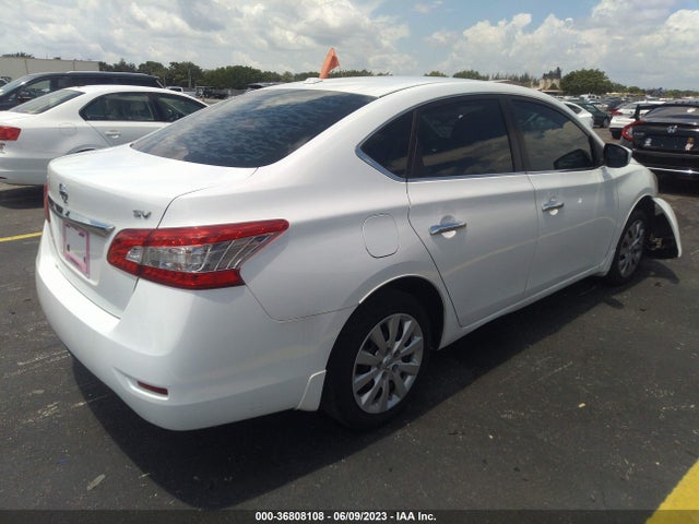 2015 NISSAN SENTRA SV VIN: 3N1AB7AP0FL694688