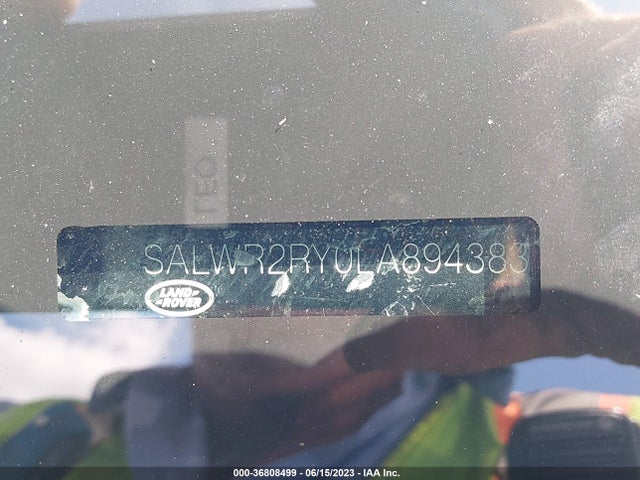 2020 Land Rover Range Rover Sport, VIN: SALWR2RY0LA894383