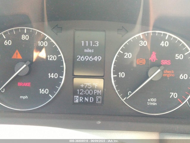 2007 MERCEDES-BENZ C-CLASS 3.0L LUXURY VIN: WDBRF92H37F925987