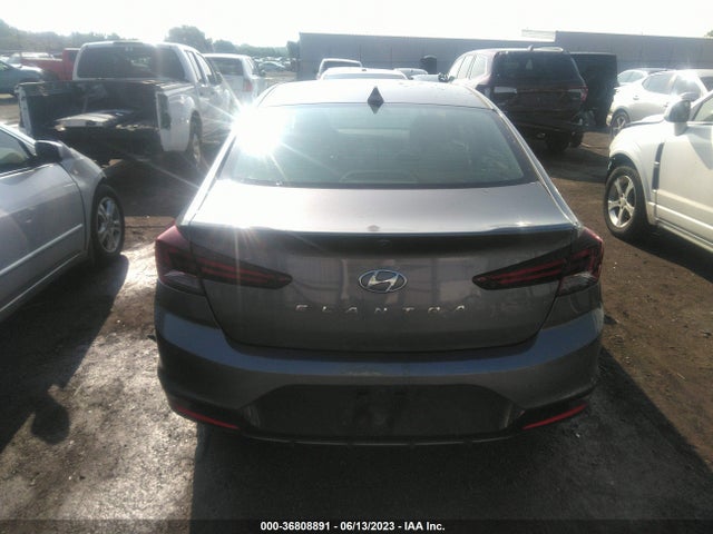 2019 HYUNDAI ELANTRA VALUE EDITION VIN: 5NPD84LF3KH481112