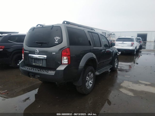 2009 NISSAN PATHFINDER SE VIN: 5N1AR18U19C613551