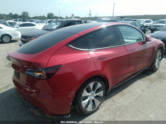 2021 TESLA MODEL Y LONG RANGE VIN: 5YJYGDEE2MF294552