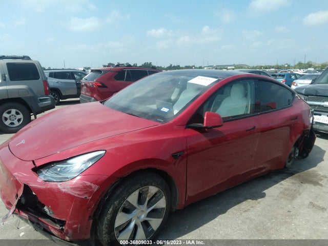2021 TESLA MODEL Y LONG RANGE VIN: 5YJYGDEE2MF294552