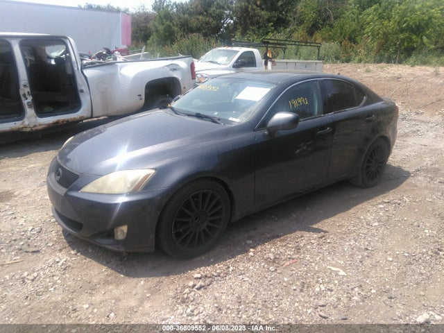 2006 LEXUS IS 250 MANUAL/AUTO VIN: JTHBK262762008308