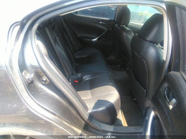 2006 LEXUS IS 250 MANUAL/AUTO VIN: JTHBK262762008308