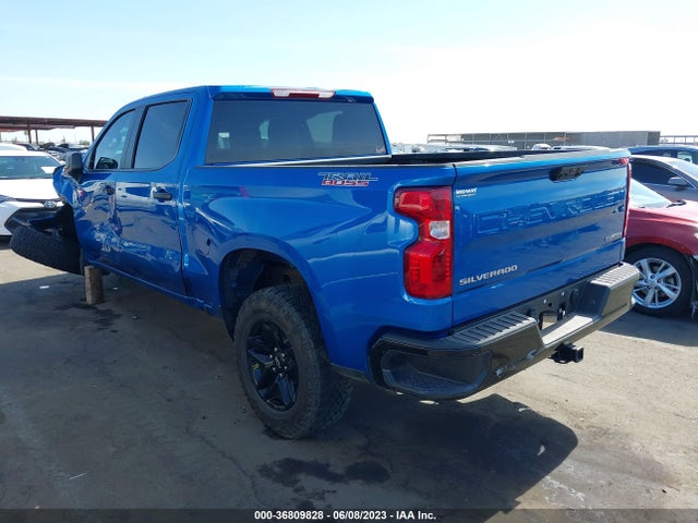 2022 CHEVROLET SILVERADO 1500 CUSTOM TRAIL BOSS VIN: 3GCPDCEK1NG576133
