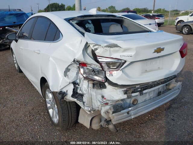 2019 CHEVROLET CRUZE LT VIN: 1G1BE5SMXK7122536