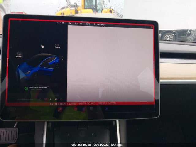 Tesla Model 3 Long Range/performance 2019 5YJ3E1EB4KF432982 Image 8