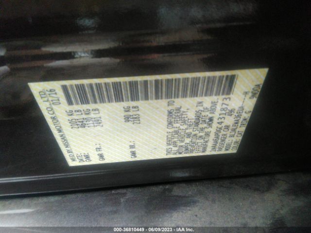 1N4AA6AP0GC431873 Nissan Maxima 3.5 Sl