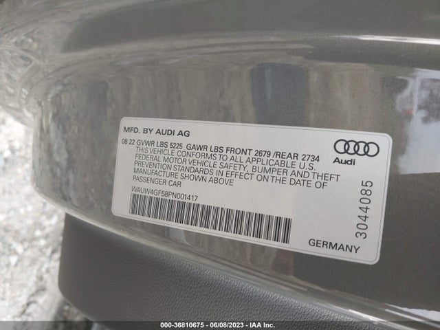 2023 Audi S5, VIN: WAUW4GF58PN001417