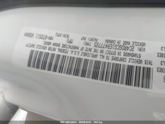 2C4RDGCG1ER477725 Dodge Grand Caravan Sxt