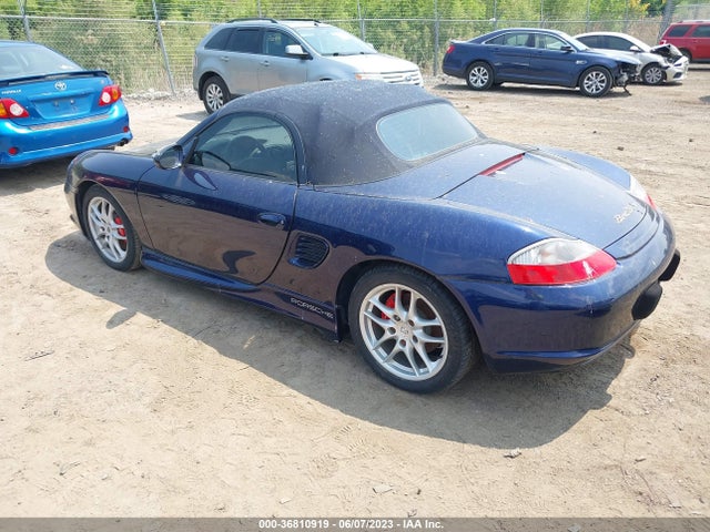 2003 PORSCHE BOXSTER S VIN: WP0CB29843U662107