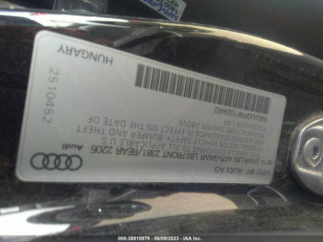 WAUAJGFF8F1029462 Audi A3 2.0 Tdi Premium