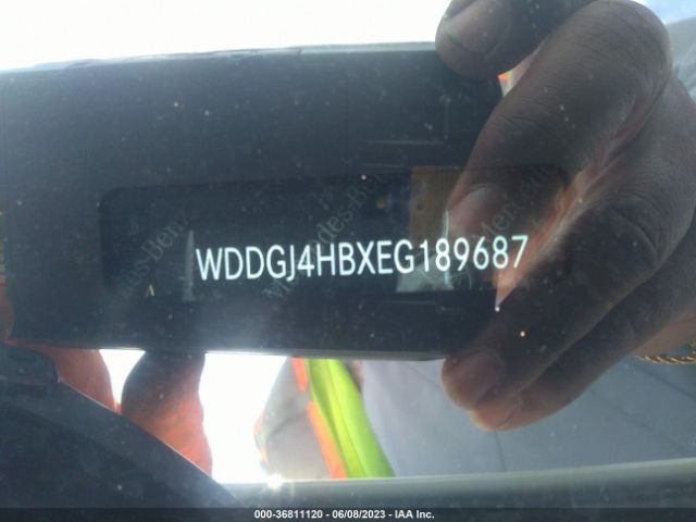 WDDGJ4HBXEG189687 Mercedes-Benz C-class C 250