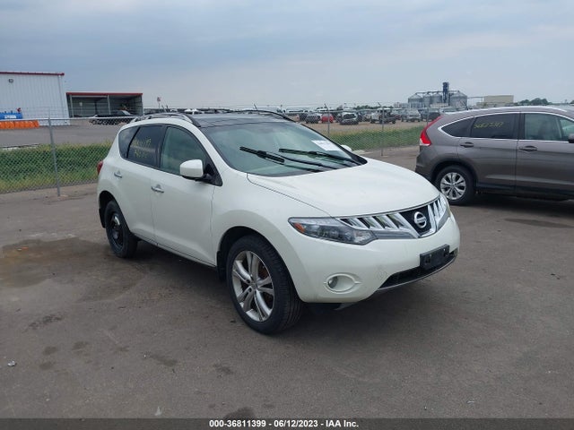 2009 NISSAN MURANO LE VIN: JN8AZ18W49W142634