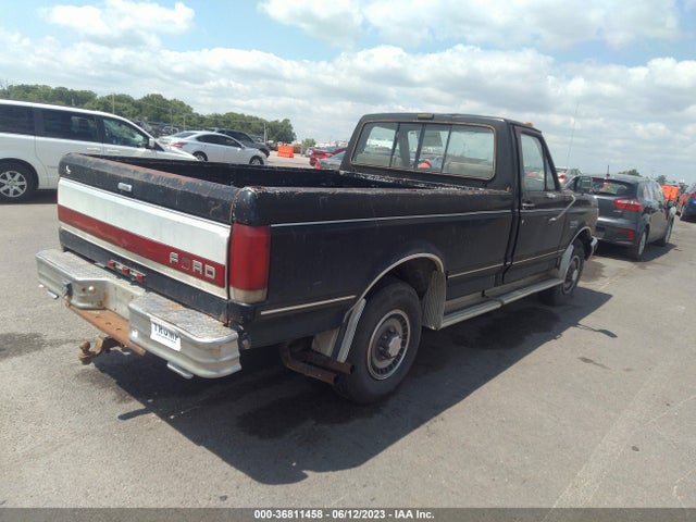 1989 FORD F250 VIN: 2FTHF25G1KCB29444