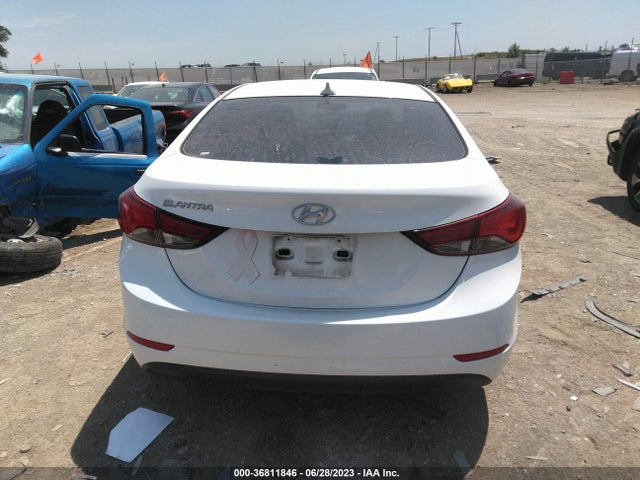 2016 HYUNDAI ELANTRA SE VIN: 5NPDH4AE1GH752525